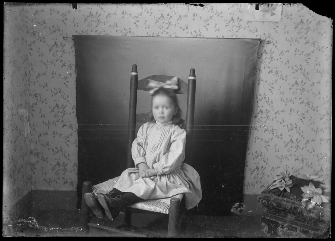 Sm. girl in chair