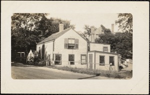 Charles Bassett house 1910, the post office c. 1854