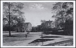 Village center, with post office and Benson home