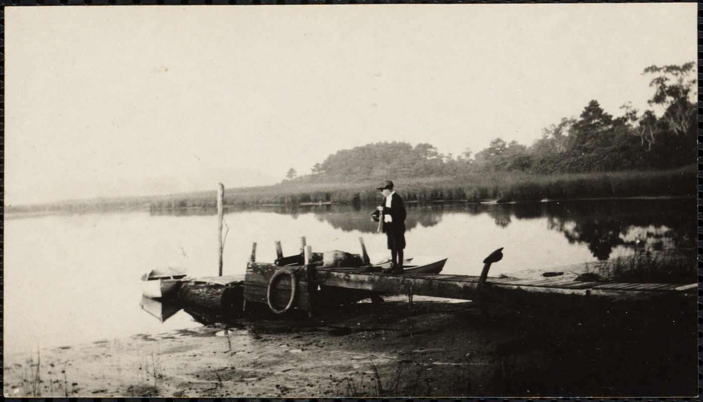 Oliver Crocker's dock at Warren's Cove