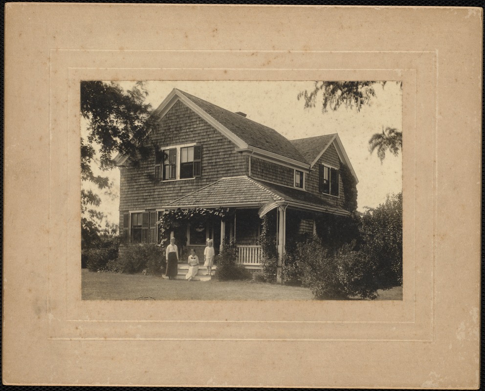 On Main Street, just past Lovell's Lane was the home of George Mecarta (1856-1941), longtime county sanitary inspector. The house was built after the Civil War by Capt. Joseph W. Scudder (1843-1888)