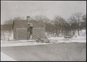 The icehouse on Hamblin's Pond