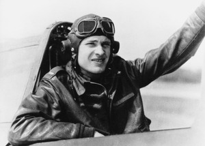 Air Force captain Sherman Crocker (1920-1945), the son of Sheriff Lauchlan Crocker.  Sherman was killed in 1945 when his P-47 fighter bomber was shot down near the Rhine River