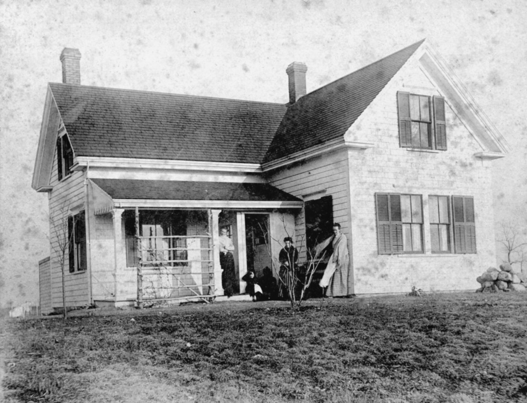 House built in 1889 across the road from the Fuller farm by William ...