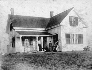 House built in 1889 across the road from the Fuller farm by William Bennett Cammett (1865-1923)