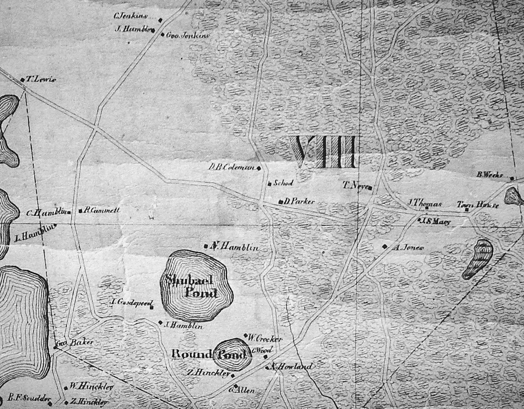 Map of The Plains (or Hamblin's Plains)