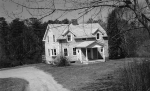 The riverside home of farmer Ansel B. Fuller (1808-1892), built before 1856