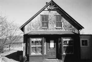 The abandoned Foster Crocker store in the village center was moved in 1927 by Lorenzo Gifford and attached to the back of the Gifford farmhouse