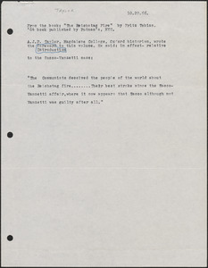 Typescript, October 22, 1966