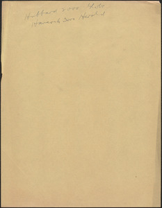 [Thomas O'Connor?] autograph note, [Boston, Mass., July-August 1927]