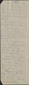 [Thomas O'Connor?] autograph note, [Boston, Mass., July-August 1927]