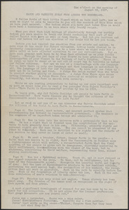 Typed document, [Boston, Mass.], August 23, 1927: Sacco and Vanzetti speak from across the borderland