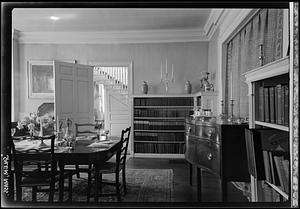 Mrs. Ives House, Salem: interior