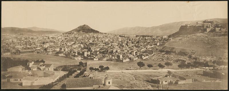 Panorama d' Athènes