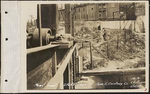 Dana S. Courtney Co., pond level staff gage, Chicopee, Mass., May 15, 1928