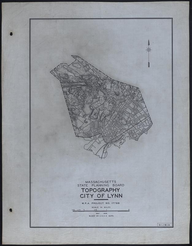 Topography City of Lynn Digital Commonwealth