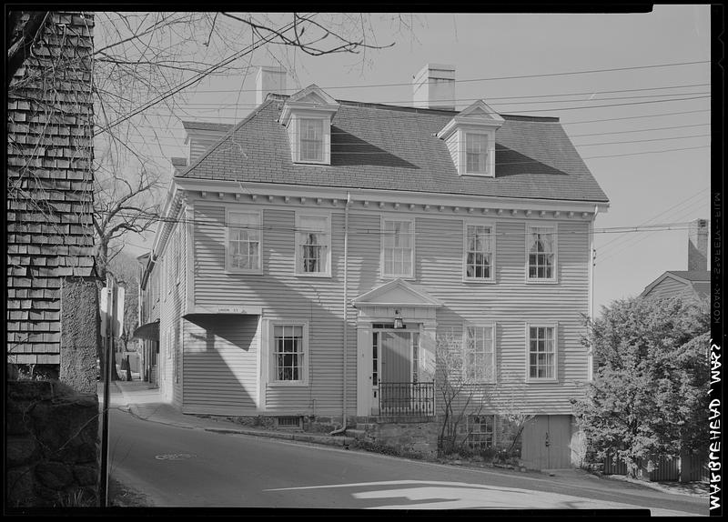 The "Lafayette House," Marblehead