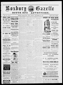 Roxbury Gazette and South End Advertiser, December 19, 1890