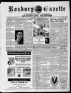 Roxbury Gazette and South End Advertiser, October 15, 1959