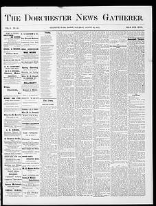 The Dorchester News Gatherer, August 28, 1875