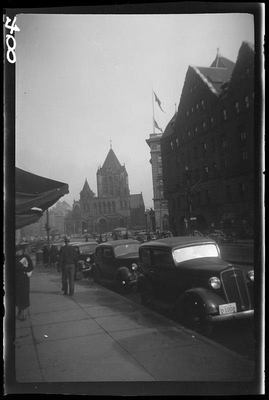 Copley Square from Huntington Avenue