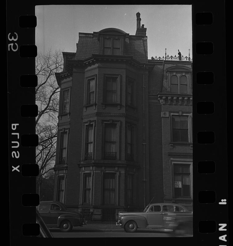 163 Marlborough Street, Boston, Massachusetts, Dartmouth Street side