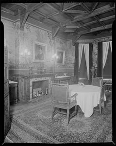 Unidentified interior, Back Bay, Boston, Massachusetts