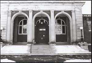 Lawrence Library front steps