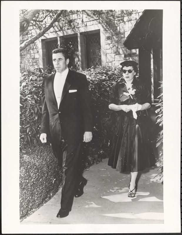 Following funeral services for his slain ex-wife