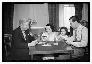 Bebe Daniels and family