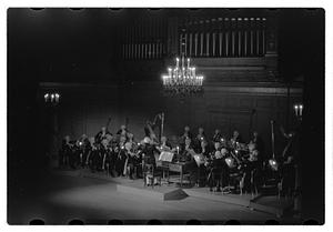 Dr. K. farewell Symphony Hall in costume