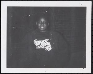 Young person posing