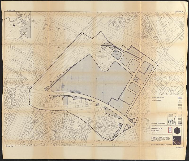 Campus High School urban renewal area Mass. r-129