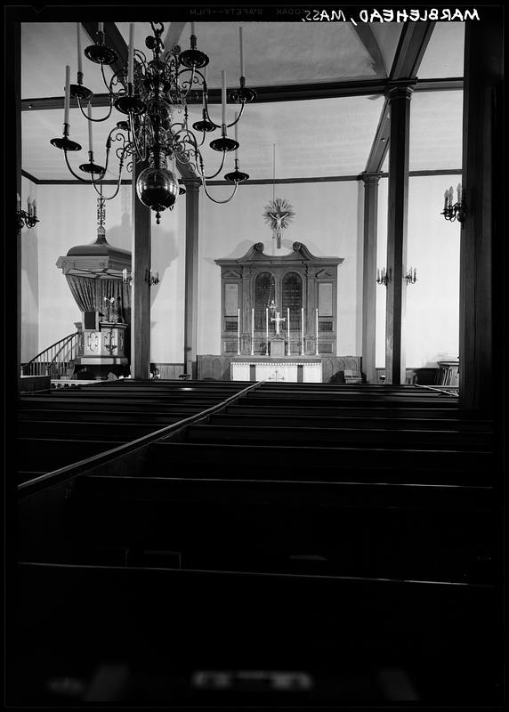 St. Michael's Church, interior - Digital Commonwealth