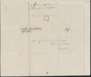 Abner Coburn to George Coffin, 25 April 1840