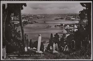 Constantinople. Vue genérale de la Corne d'Or