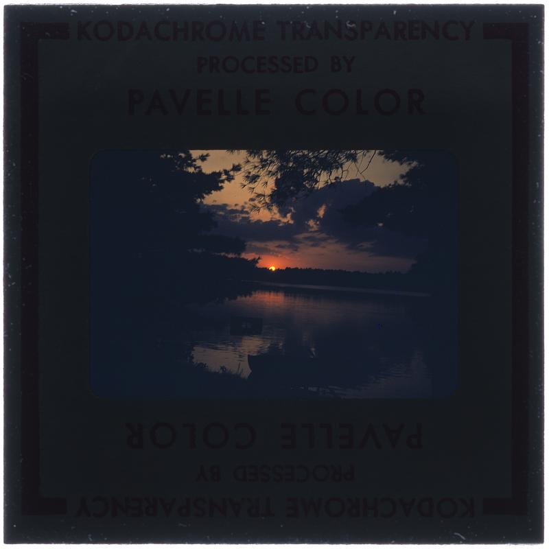 Stetson Pond sunset Digital Commonwealth