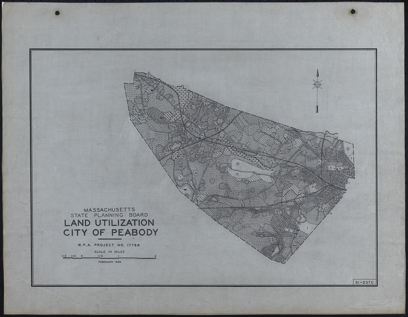 Land Utilization City of Peabody Digital Commonwealth