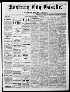 Roxbury City Gazette and South End Advertiser, November 24, 1864