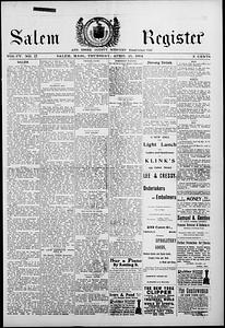 Salem Register and Essex County Mercury