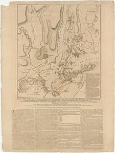 A plan of New York Island, with part of Long Island, Staten Island & east New Jersey, with a particular description of the engagement on the Woody Heights of Long Island, between Flatbush and Brooklyn, on the 27.th of August 1776 between His Majesty's forces commanded by General Howe and the Americans under Major General Putnam, with the subsequent disposition of both the armies