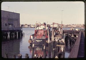 Boston Fire Department Commercial Street fireboat wharf Boston North End