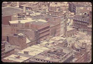 Fulton Street area from the Custom House Tower Boston North End