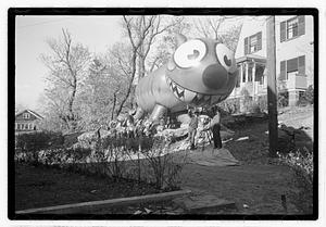 Giant cat character balloon