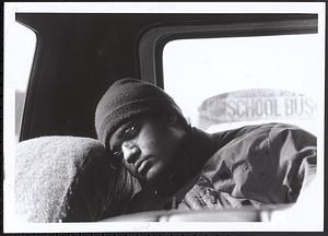 Young man sleeping