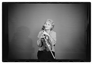 Ruth Posselt, violinist