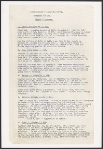 Sacco-Vanzetti Case Records, 1920-1928. Prosecution Papers. Ranney files re: Madeiros motion: Flight witnesses [1926]. Box 25, Folder 11, Harvard Law School Library, Historical & Special Collections