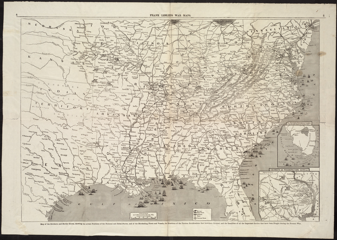 Frank Leslie's war maps and companion to the newspaper
