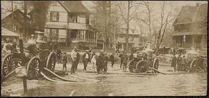 Miller Ice House fire 1915