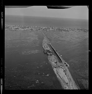 PI bridge, high and low tide, Hampton Coast Guard station, Boar’s Head Hampton